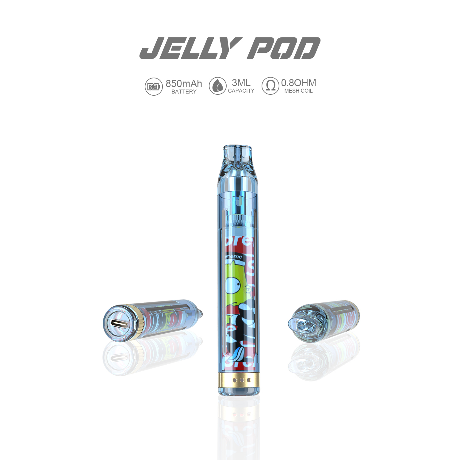 Jelly Pod - Transparence